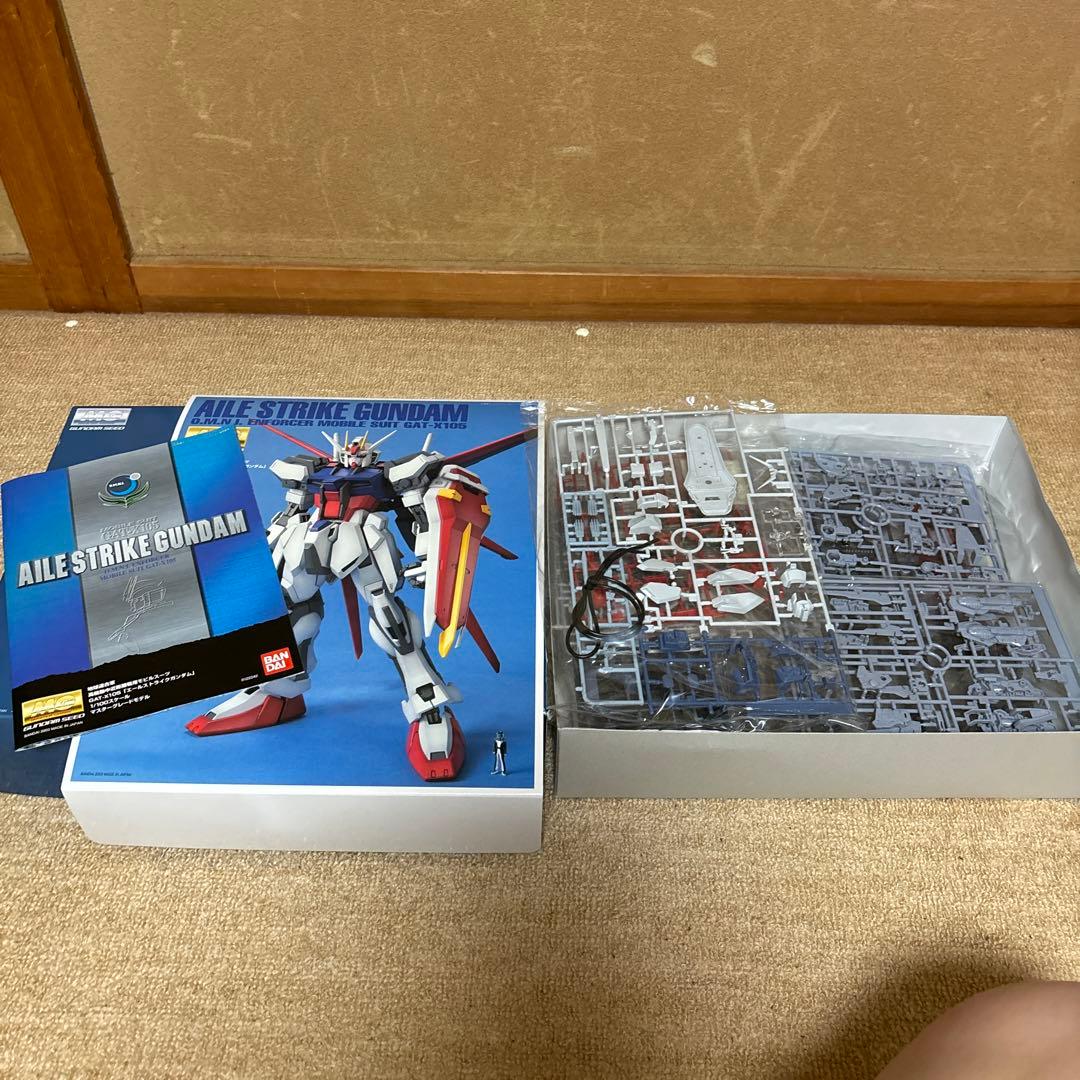 「希少品」ガンダムSEED MGエールストライクガンダム　ディアクティブモード