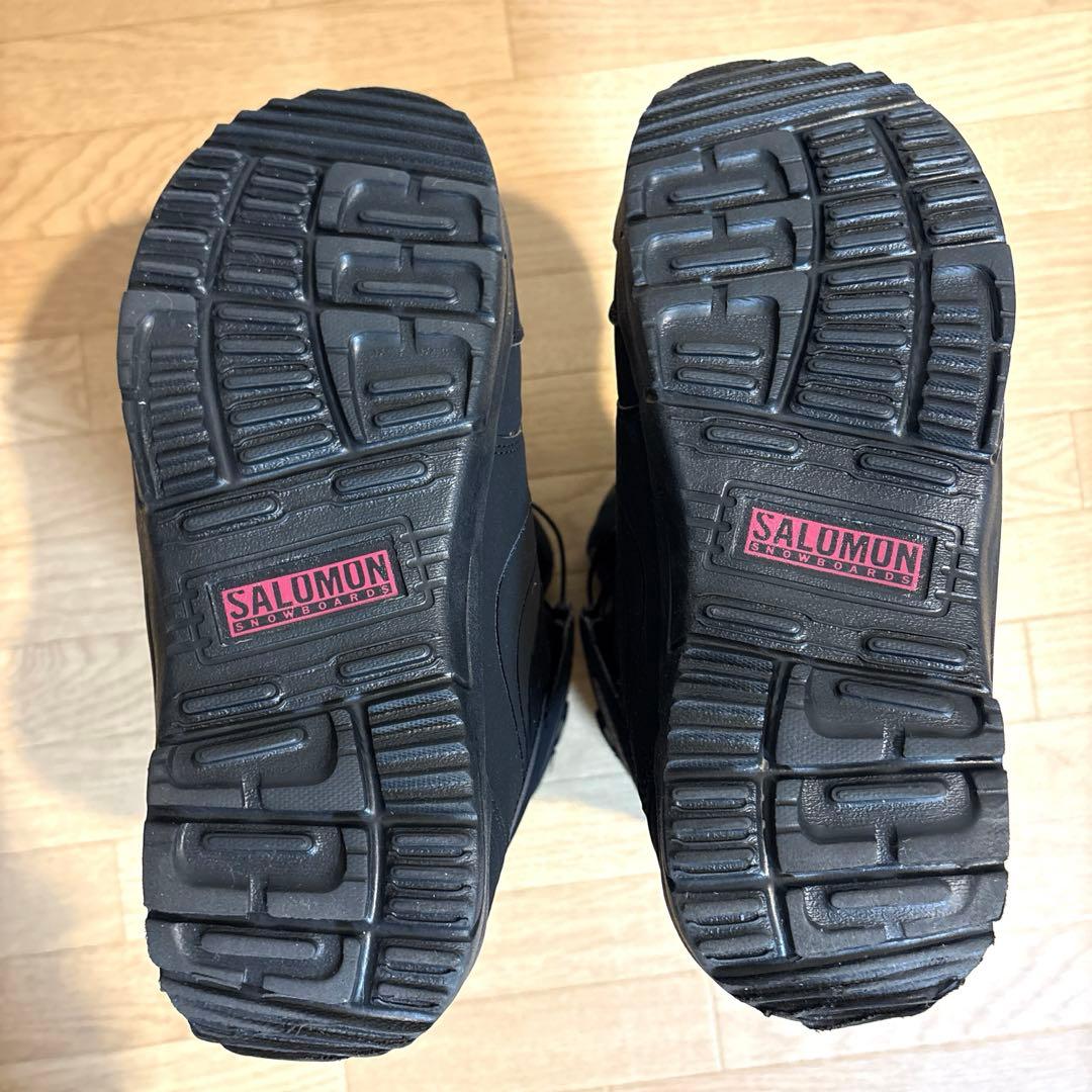 SALOMONスノーボードブーツ黒レディース