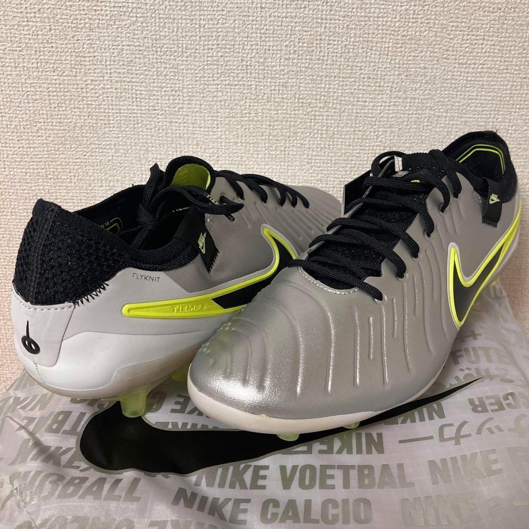 NIKE ティエンポレジェンド10エリート AG-PRO 26.5㎝ 人工芝　銀
