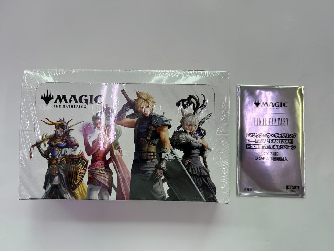 MTG FINAL FANTASY プレイブースター プロモ付き日本語版1BOX