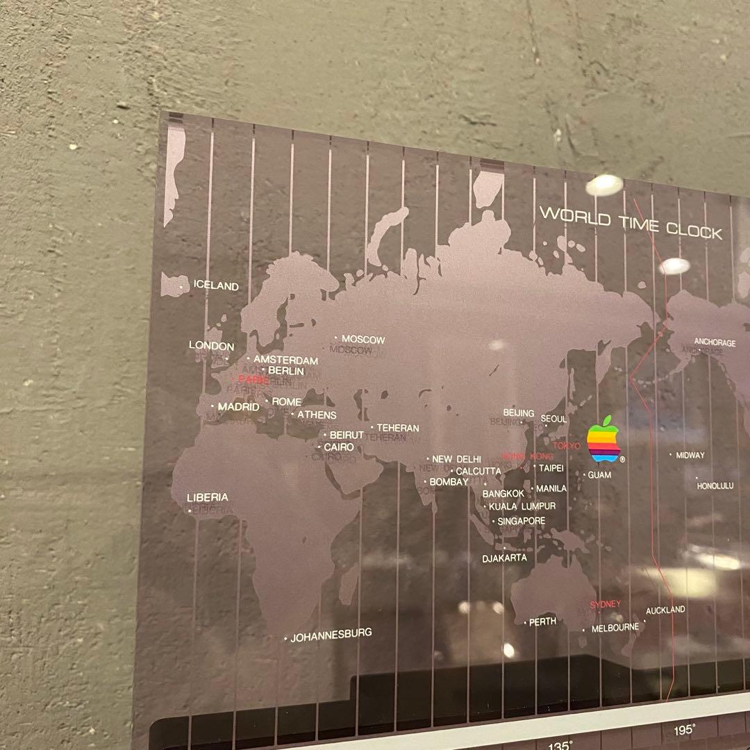 超希少 デッドストック Apple社内配布 ワールドタイムクロック コレクション