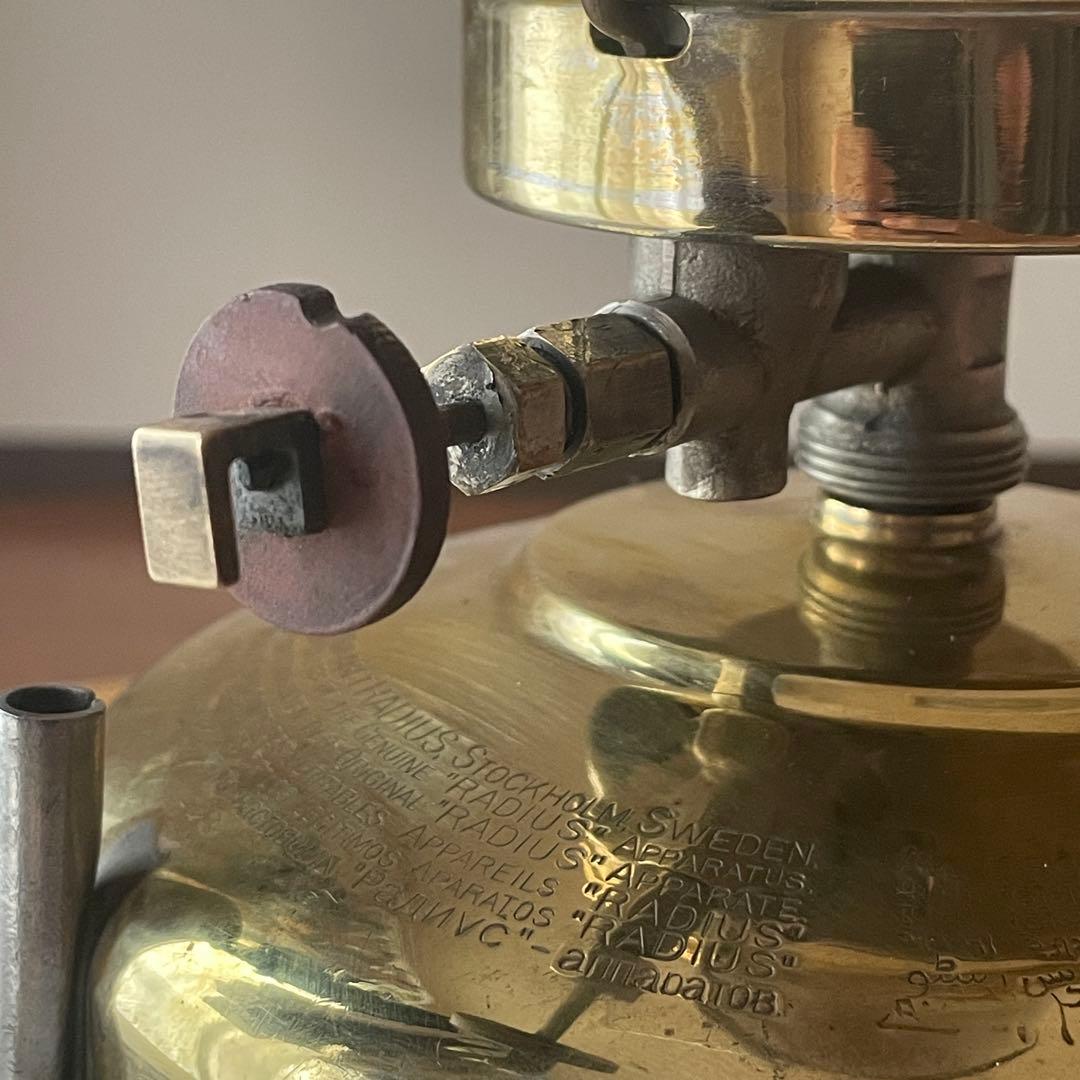 ラディウス 145 ランタン ブラス仕様 17 ストーブ ランプ Radius