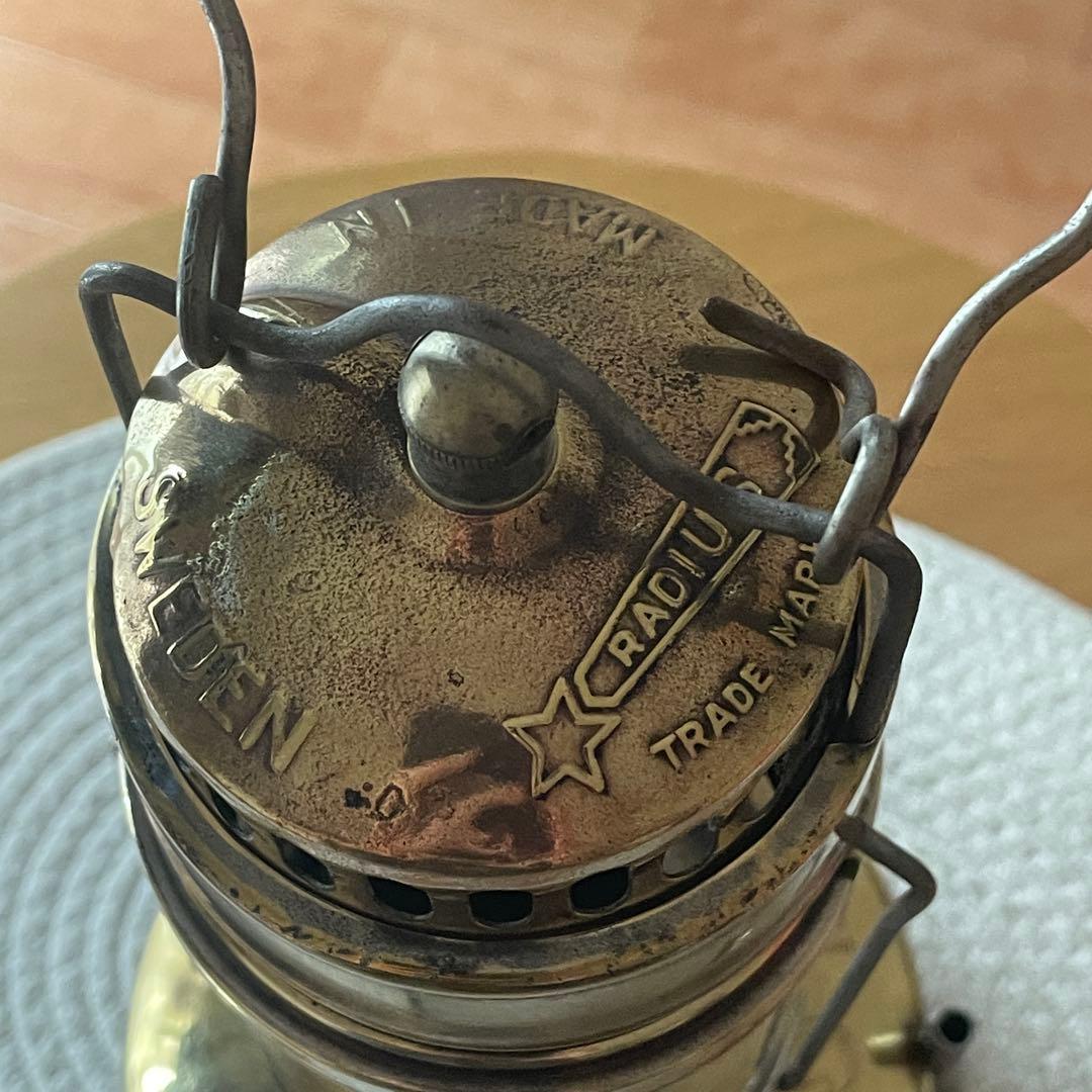 ラディウス 145 ランタン ブラス仕様 17 ストーブ ランプ Radius