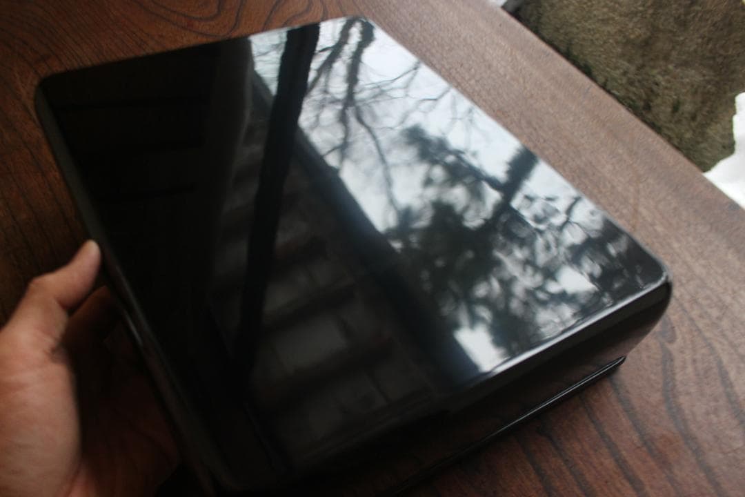 デッドストック！上質黒漆に極上秋草蒔絵の美しい文箱（検京塗輪島塗蒔絵沈金小箱