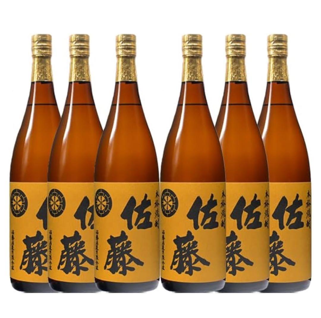 焼酎 佐藤 麦1800ml6本セット