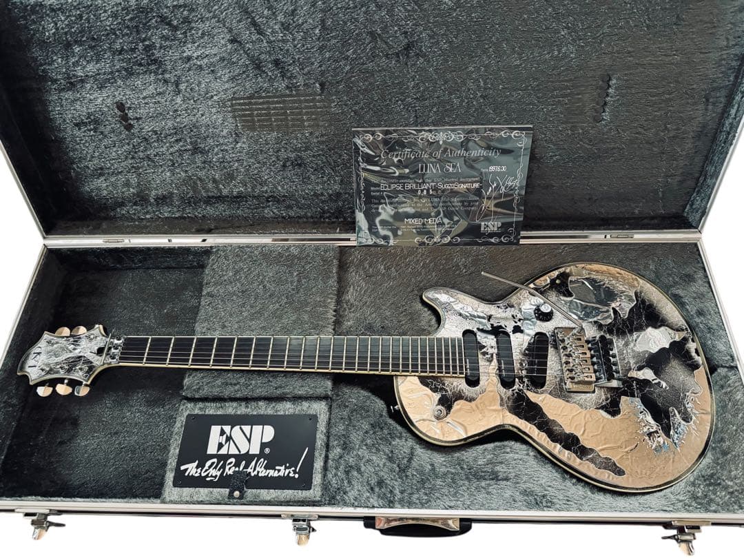 激レア ESP 初代SUGIZOモデル BRILLIANT MIXEDMEDIA