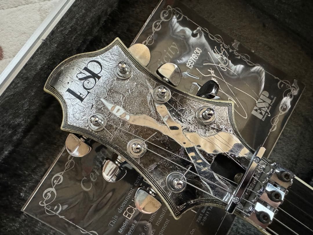 激レア ESP 初代SUGIZOモデル BRILLIANT MIXEDMEDIA