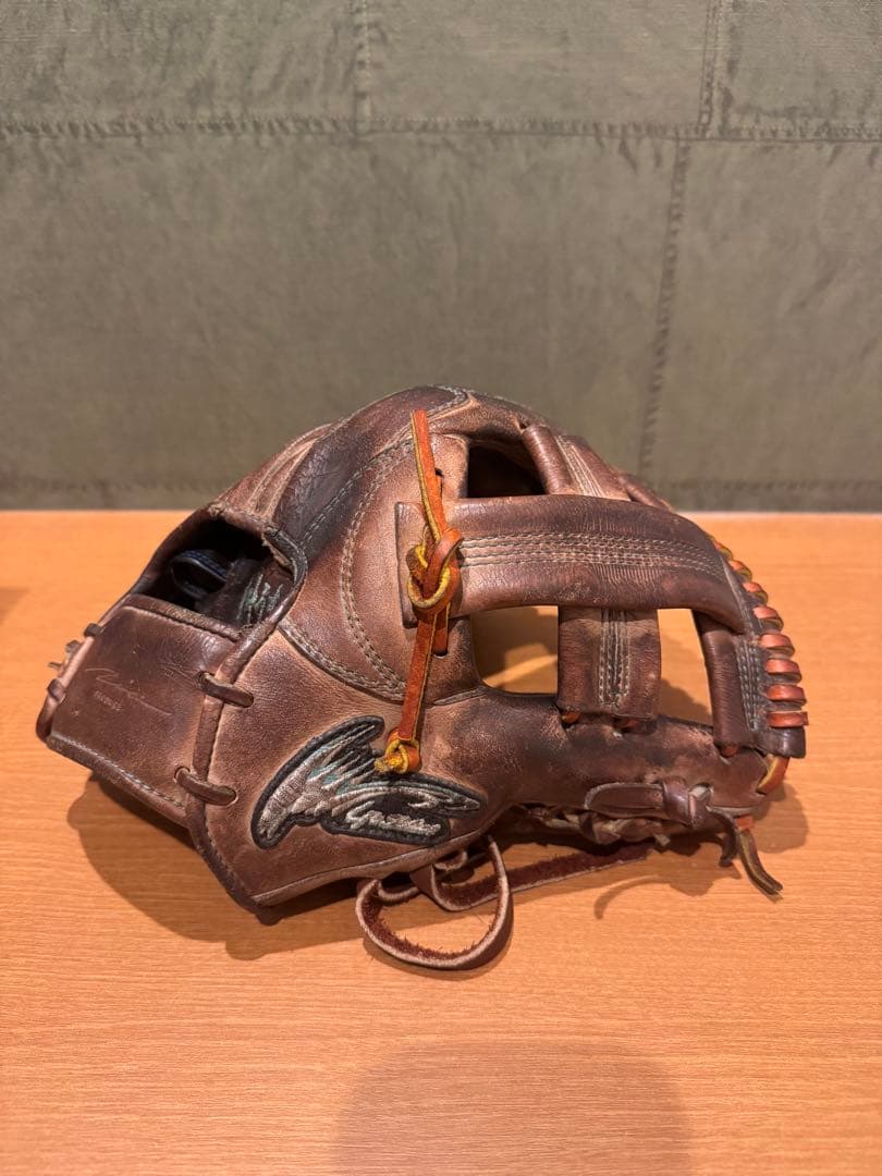 アイピーセレクト 硬式グローブ 内野手　オーダー大引モデル　薬指リング付き