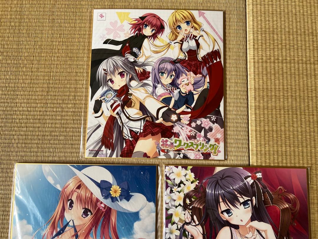 美少女ゲーム 色紙 まとめ売り あかべぇそふとつぅ SAGA PLANETS 他