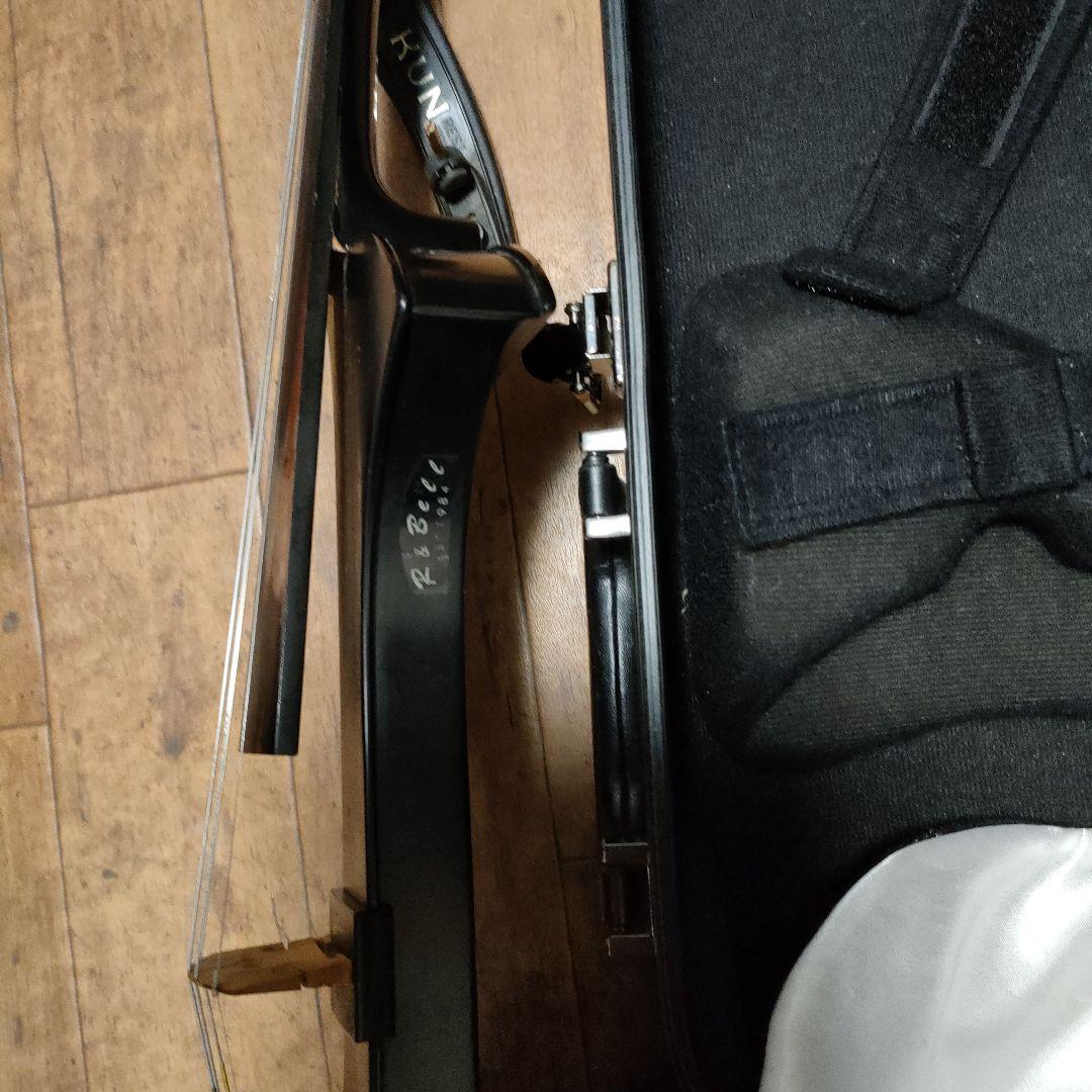 イーストマン　ホワイト バイオリンケース　 R＆Bell　エレキバイオリン