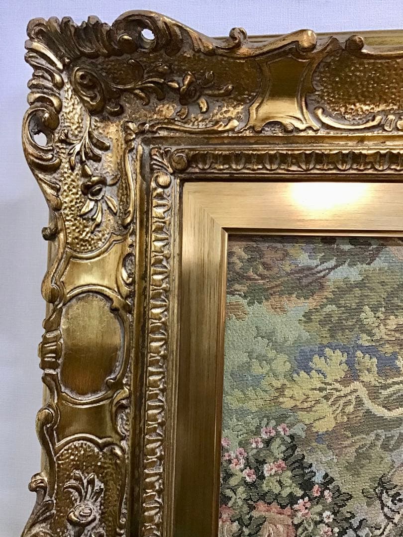 Yuta☆管347☆イタリア製☆アンティーク☆ゴブラン織☆超大型☆絵画