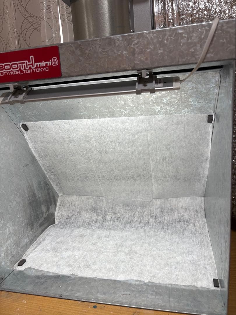 ネロブース　NERO BOOTH mini 模型製作用ブース　中古品　ライト付き