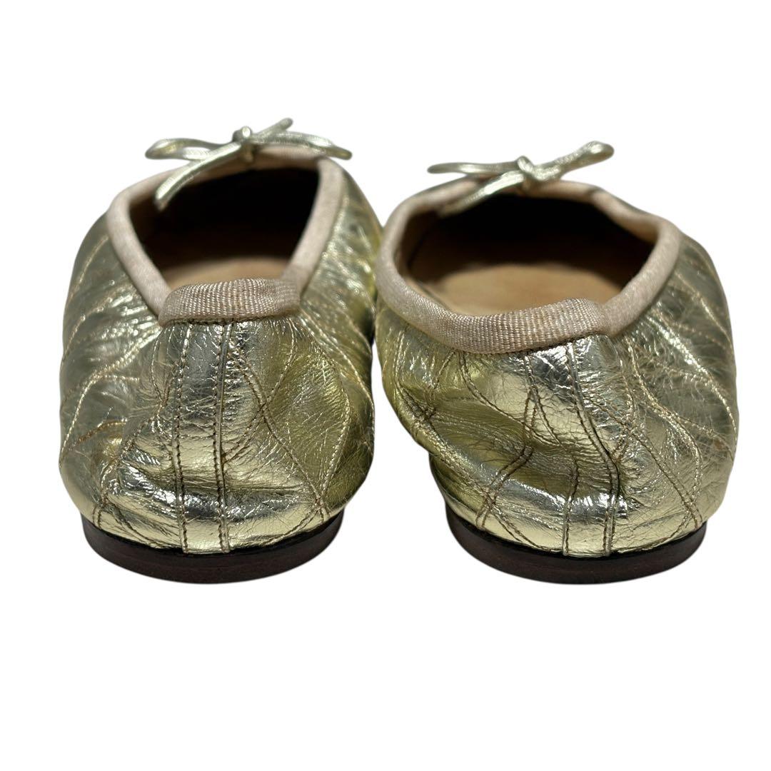 CHANEL シャネル マトラッセ バレエシューズ 35