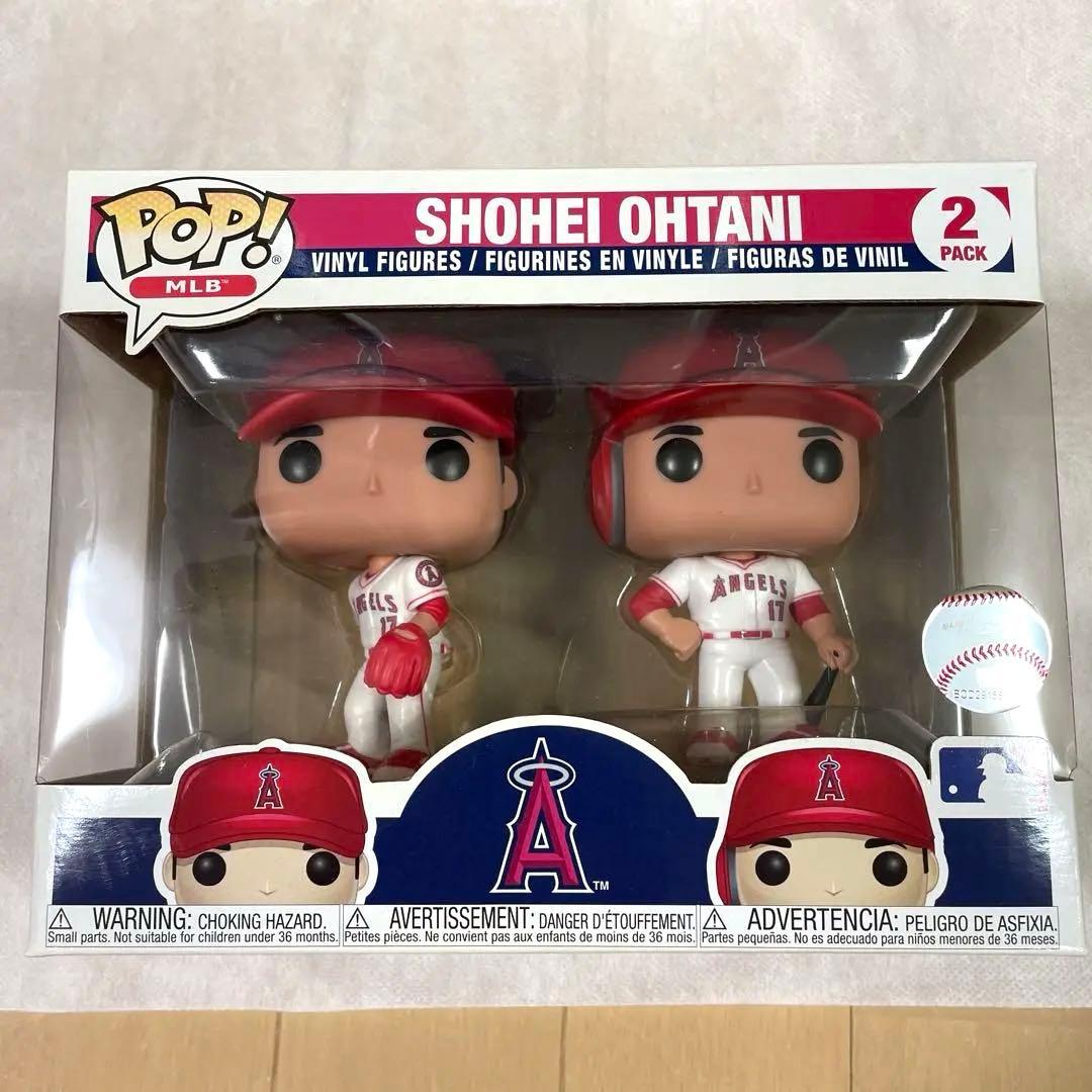 FUNKO POP ファンコ☆大谷翔平 白ユニ二刀流フィギュア 貴重！