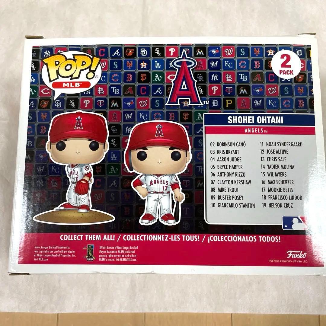 FUNKO POP ファンコ☆大谷翔平 白ユニ二刀流フィギュア 貴重！