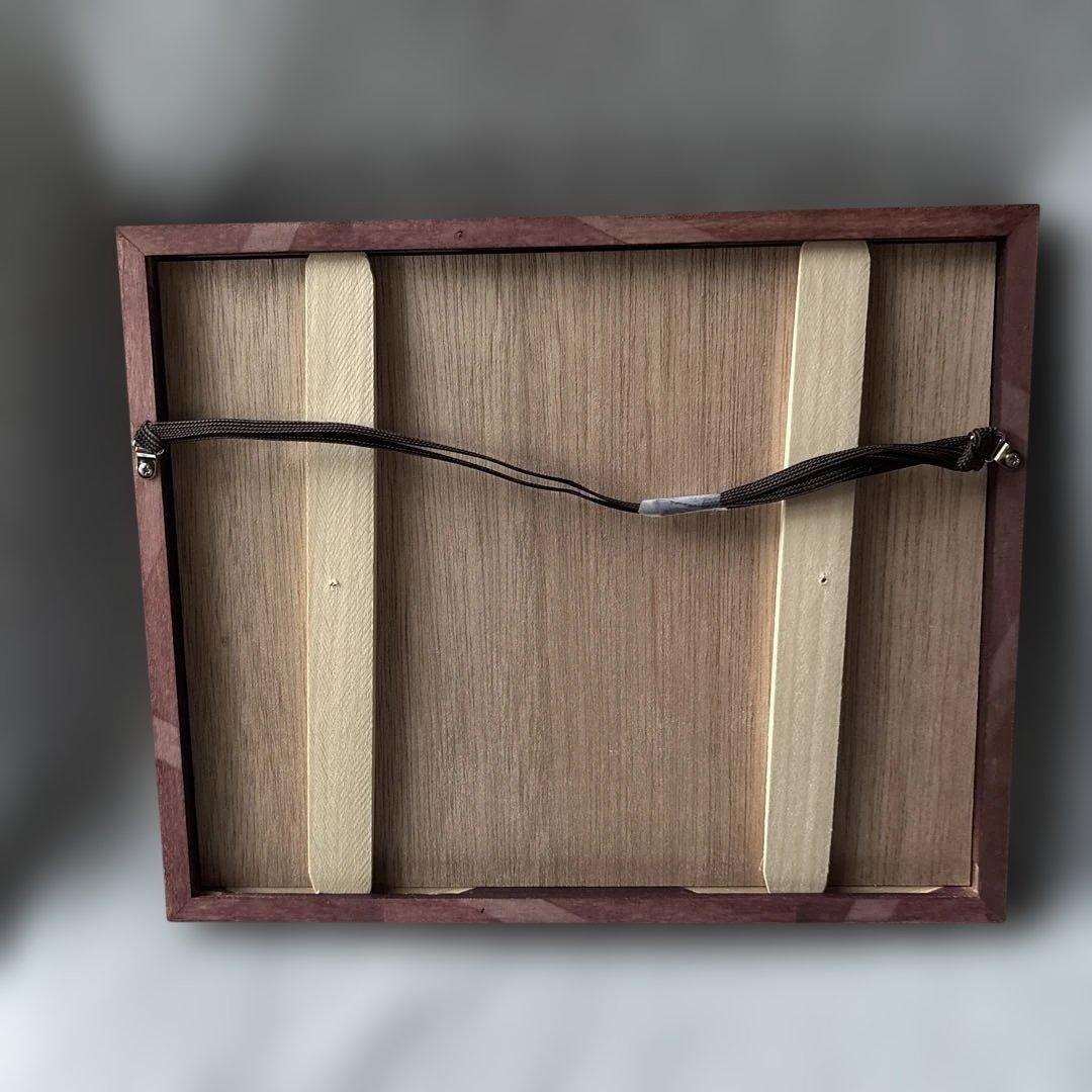 マチダハチロー 山岳画家 甲斐駒ヶ岳 2点セット　額縁　箱付き