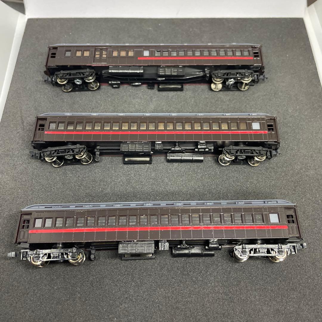 キングスホビー特急燕初代編成 C51➕ダブルルーフ客車7両セット水槽車新製品