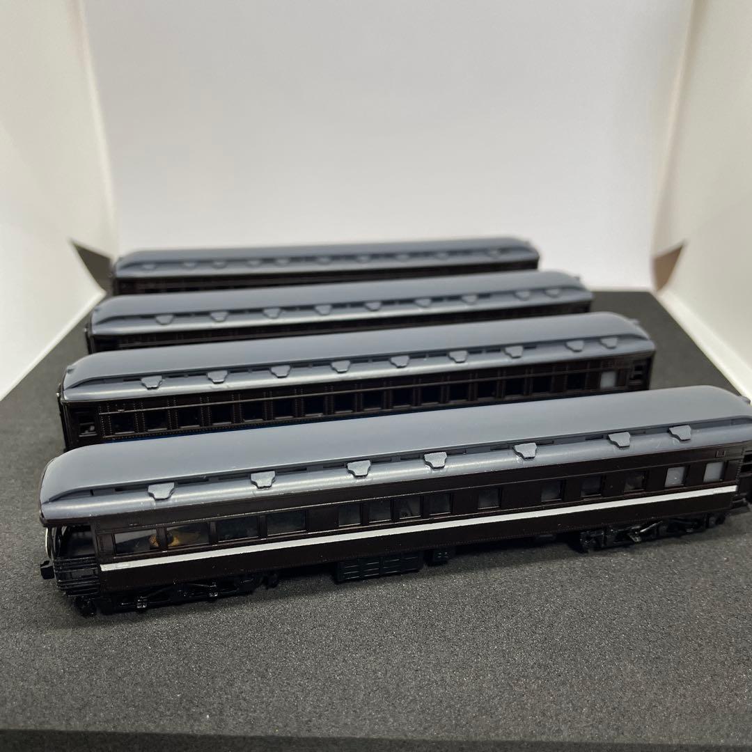 キングスホビー特急燕初代編成 C51➕ダブルルーフ客車7両セット水槽車新製品
