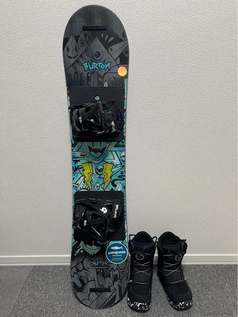 バートン 115cm +バイン +BOAブーツ3点セット！！ケース付き