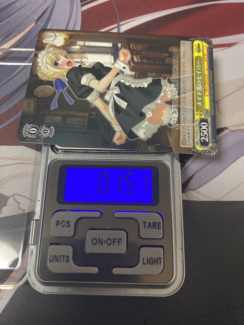 ヴァイス　Fate メイド服のセイバー 凛　桜　ライダー　4枚セット　PR