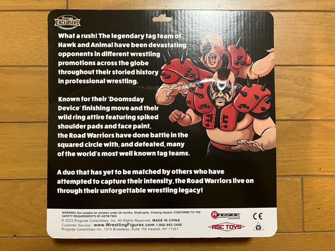 週末限定特価！ プロレス フィギュア ロードウォリアーズ wwe 新日本 全日本