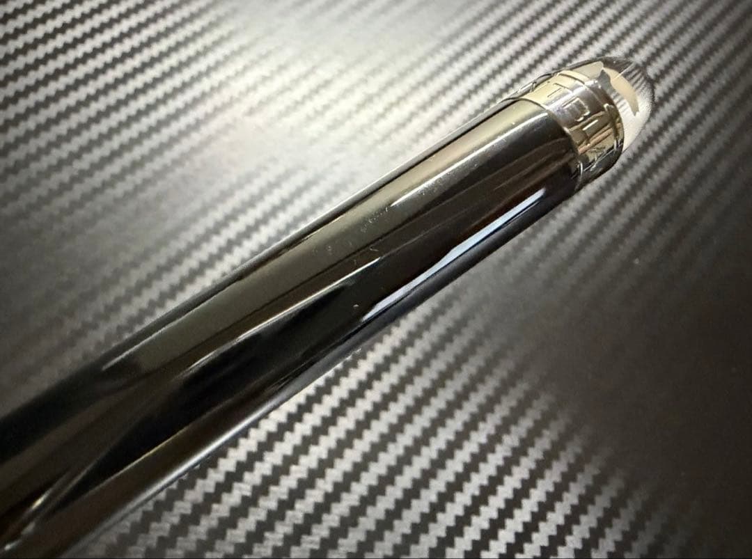 極美品 モンブラン スターウォーカー ミッドナイトブラック ボールペン