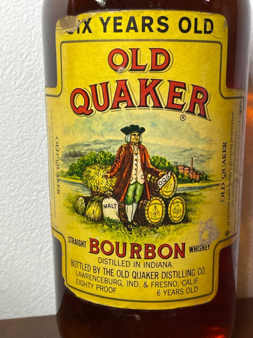 ★ OLD QUAKER 6 Years Old Bourbon ★
