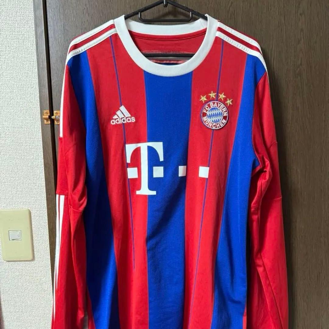 正規品 2014-15 バイエルン ミュンヘン ロッベン 10 長袖ユニフォーム