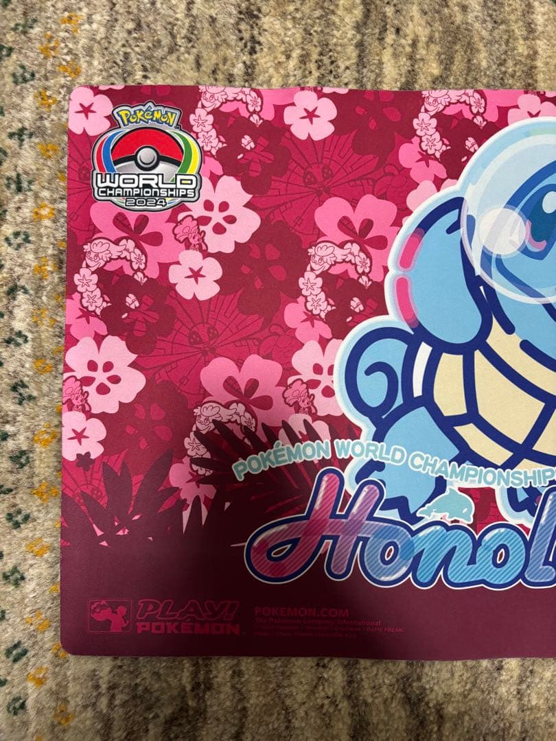 WCS2024 STAFF プレイマット　ゼニガメ