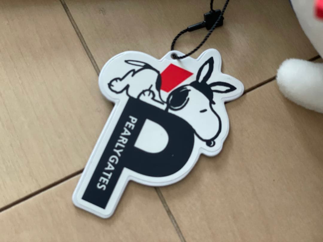 パーリーゲイツ×スヌーピー 耳付きSNOOPYぬいぐるみボールポーチ
