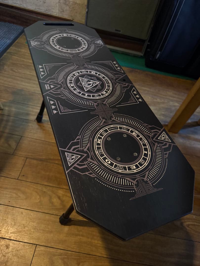 【完売品】DEVISE DECK・ブラック紋章・収納ケース付き（総額7万円相当）