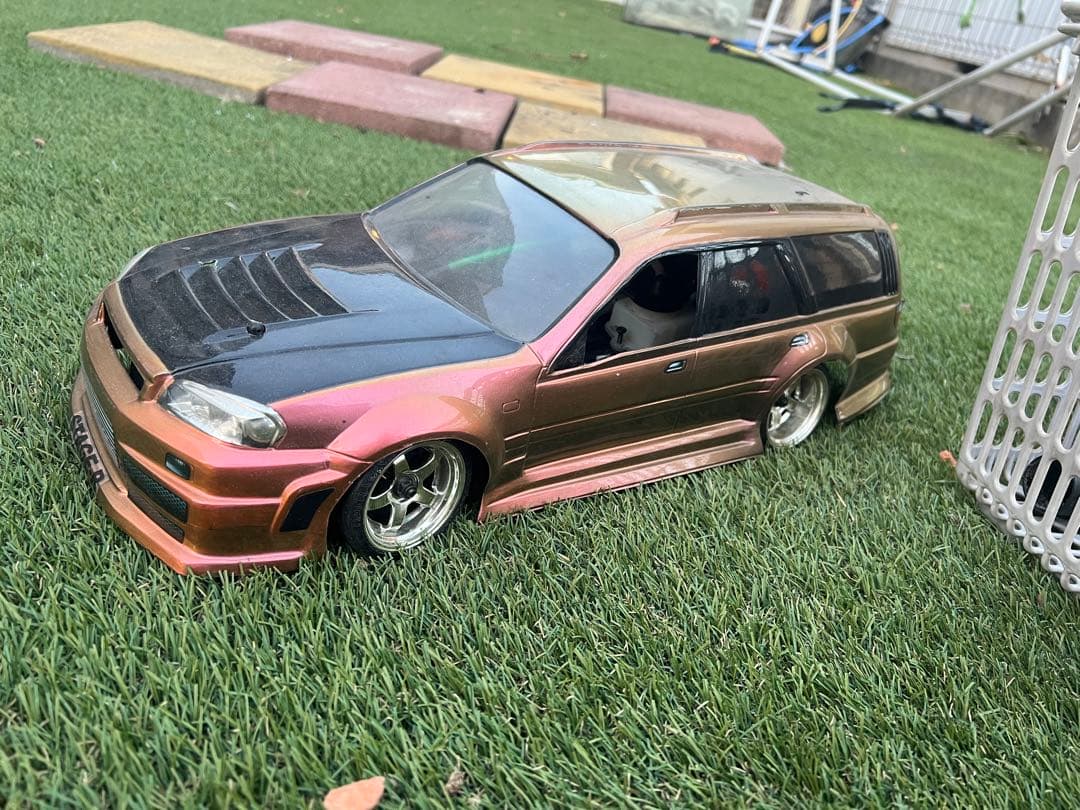 3年前まで使用ボディーアルミシャーシサス等交換済み純正部品もあり