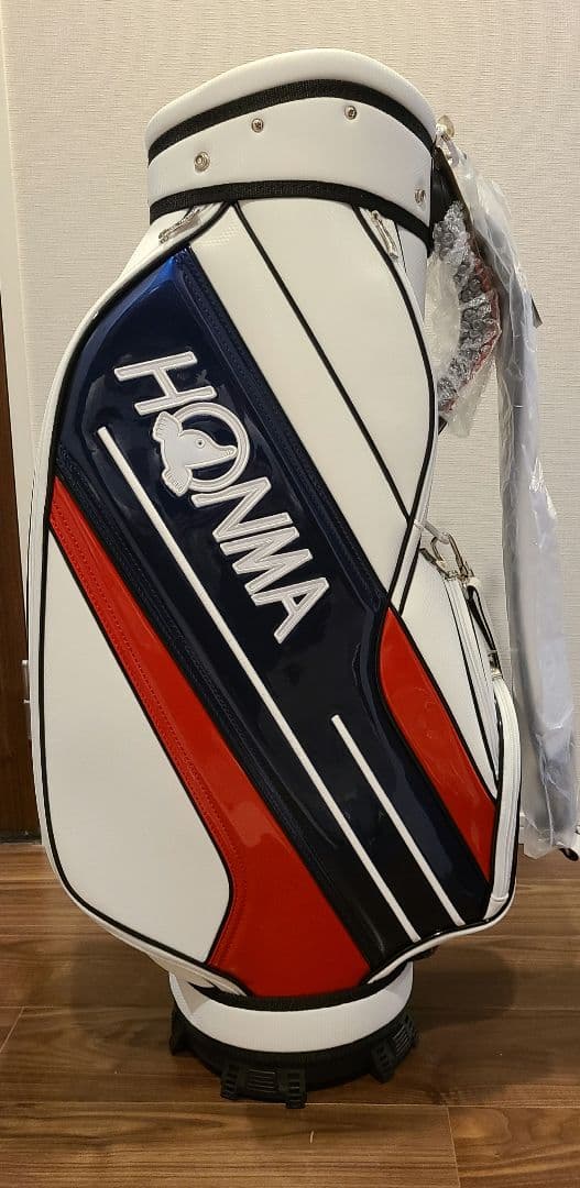 HONMA ホンマ キャディバッグ 新品未使用 ホワイト レッド ブルー