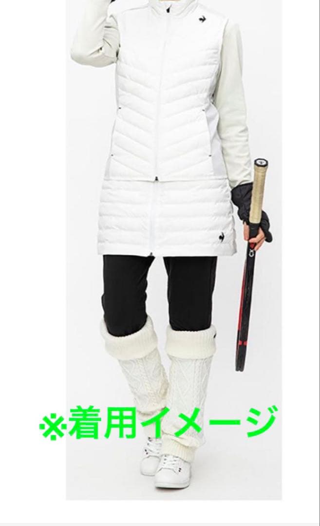ルコック レディース 中綿 ベスト・スカートLサイズ【タグ付き・未使用品】
