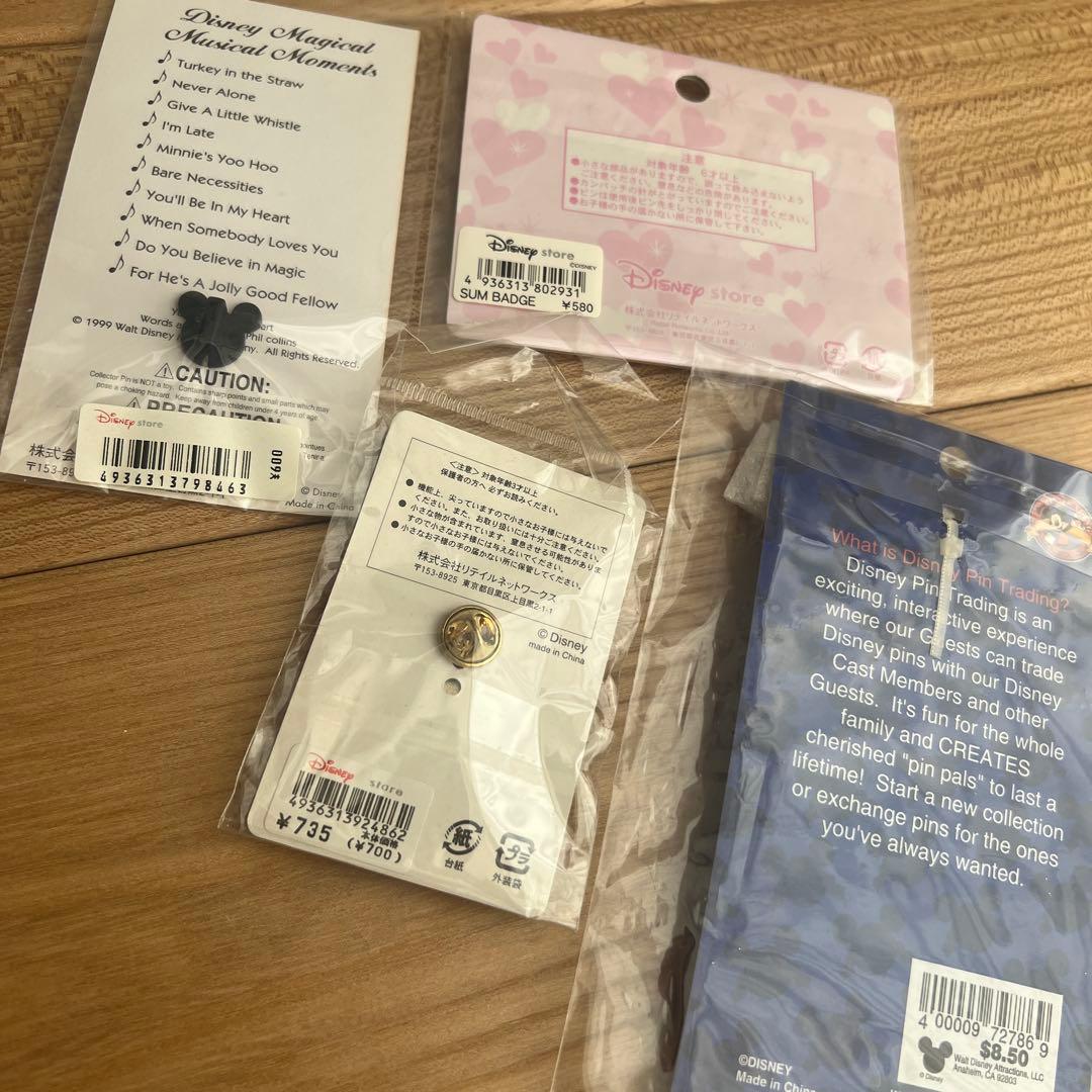 ディズニーストア　tink ピーターパン ティンカーベル ピン まとめ売り