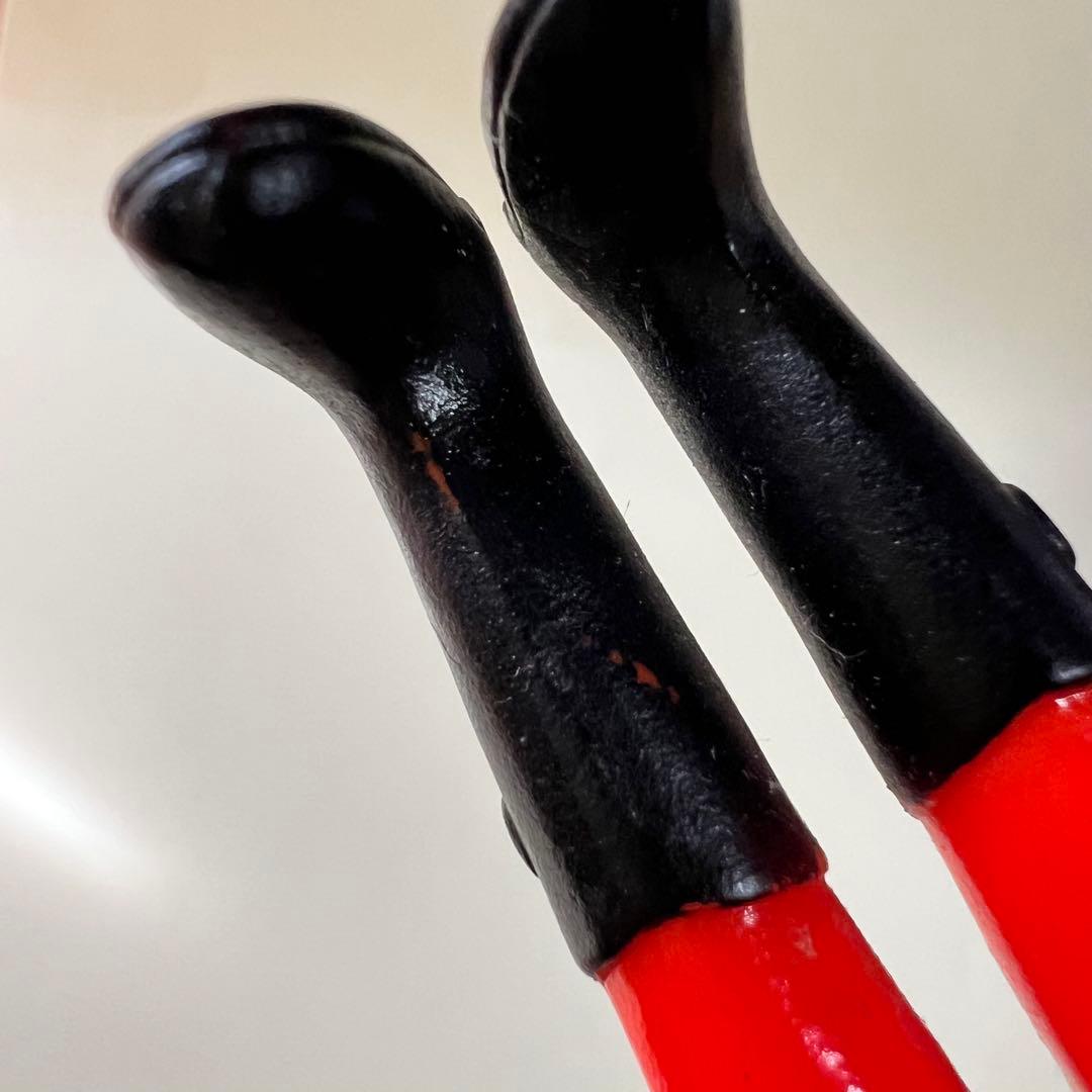 忍者キャプター　ポピー　ペンダント　ソフビ　フィギュア　レトロ　当時物