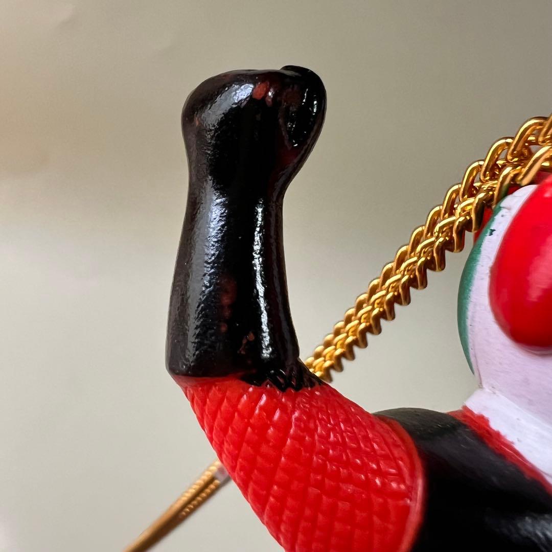 忍者キャプター　ポピー　ペンダント　ソフビ　フィギュア　レトロ　当時物