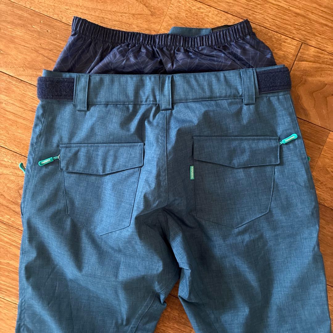 新品 タグ付 スノーボードウェア 上下セット Lサイズ　スノーウェア