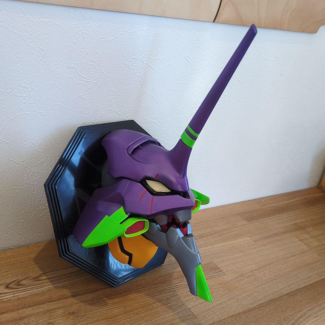 エヴァンゲリオン　初号機 壁掛け　フィギュア　顔　フェイス　エヴァ