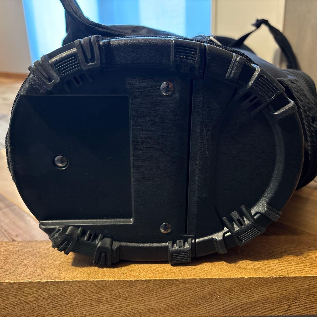 ミズノ　キャディバッグ　スタンド式　黒迷彩柄