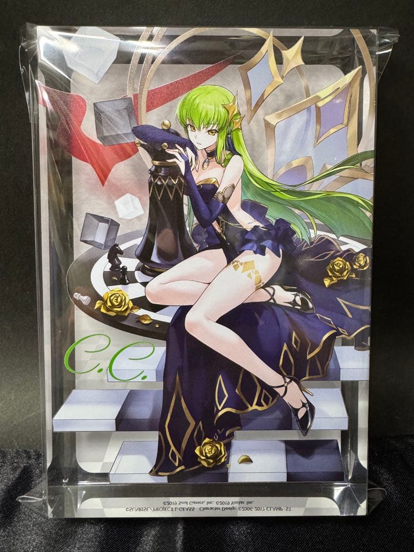 コードギアス　雀魂コラボ　アクリルブロック（C.C.）