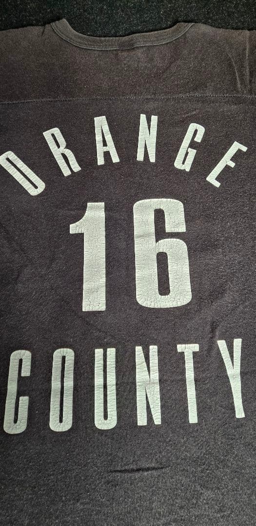 RUSSELL ATHLETIC アメフトゲームshirt 黒 フェード M