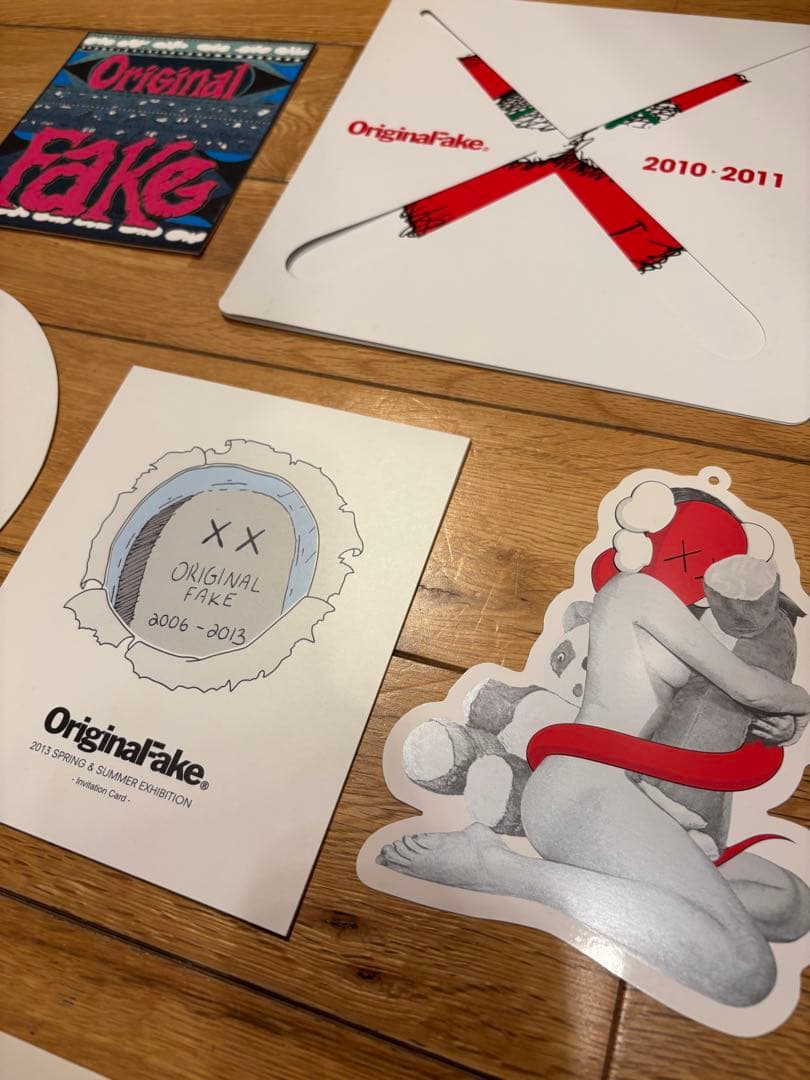【非売品】KAWS ORIGINAL FAKE 案内状セット