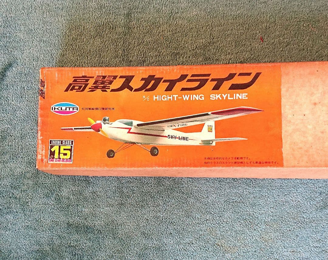 スカイライン 木製模型 1/72