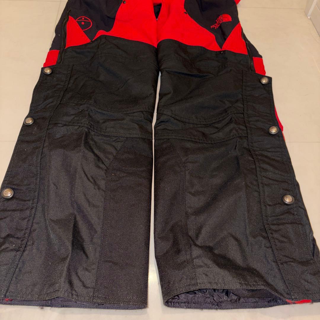 THE NORTH FACE スキーウェアセット　メンズS 黒/赤/深緑