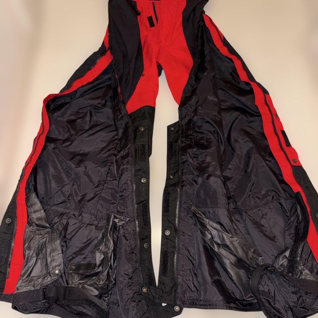 THE NORTH FACE スキーウェアセット　メンズS 黒/赤/深緑