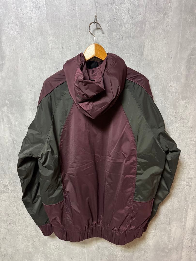 【新品未使用】SOUVENIR スーベニア フード付きジャケット バーガンディ