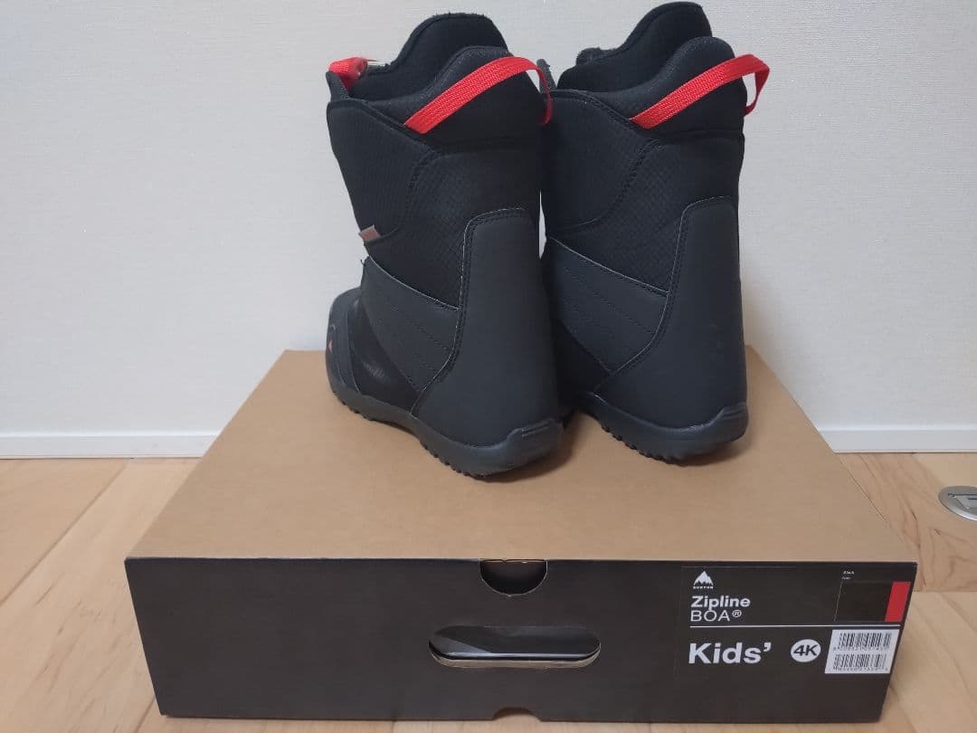 BURTON ZIPLINE BOA 4K 22cm キッズスノーボードブーツ