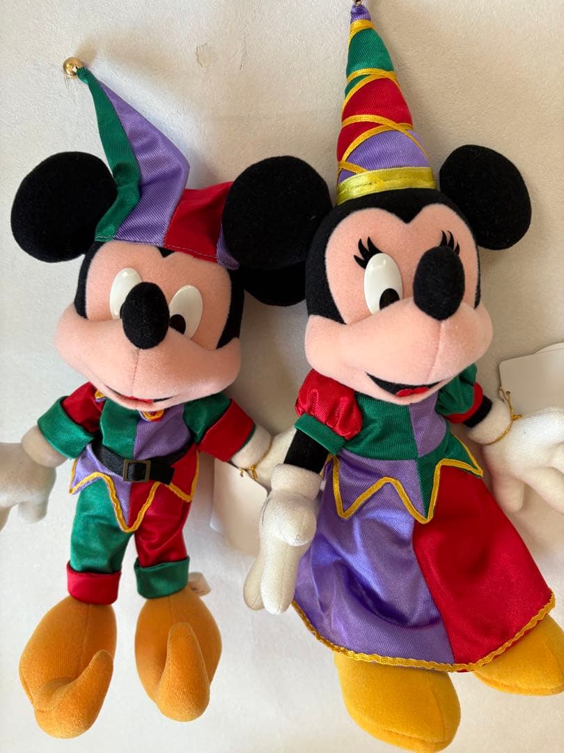 東京ディズニーランド　15周年　ぬいぐるみ　ミッキー　ミニー　2個セット