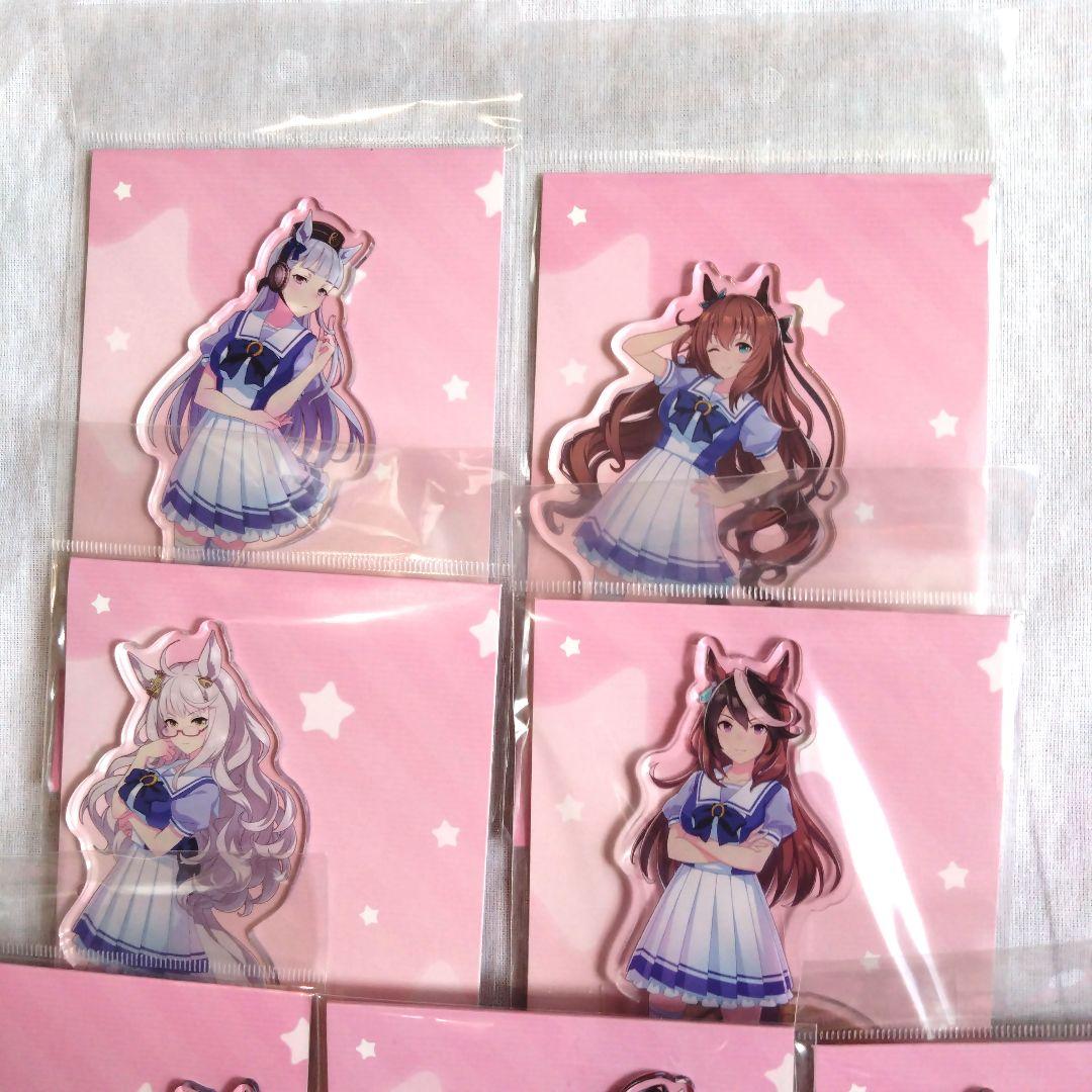 ウマ娘　制服アクリルスタンドセットA